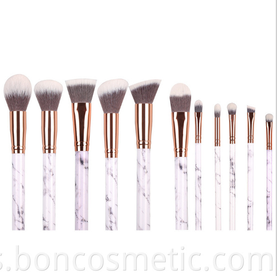 marble makeup brushes